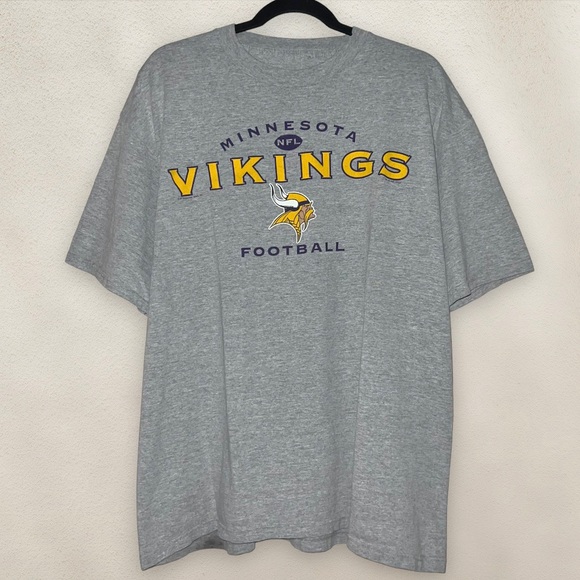 Vintage Minnesota Vikings T-Shirt NFL 2001 Lee Sport Tee Graphic Gray Size XL - Picture 1 of 5